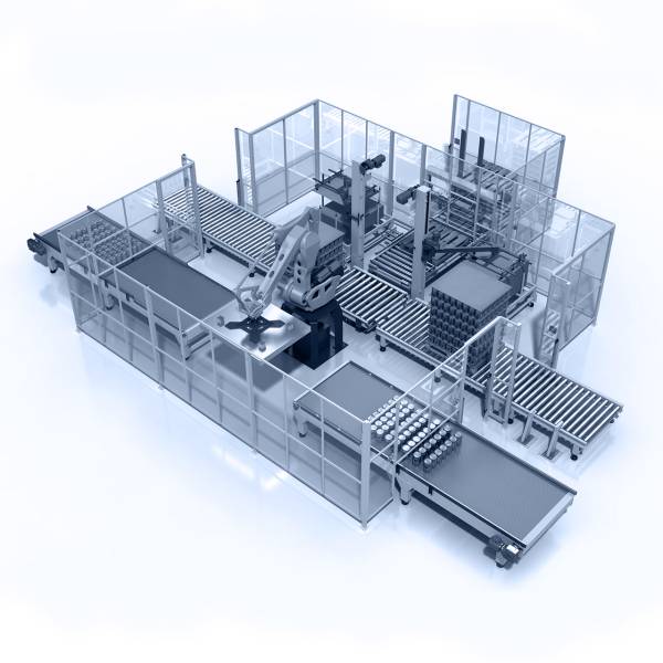 Sagittarius RAD EC/FC/空罐和满罐卸垛机器人